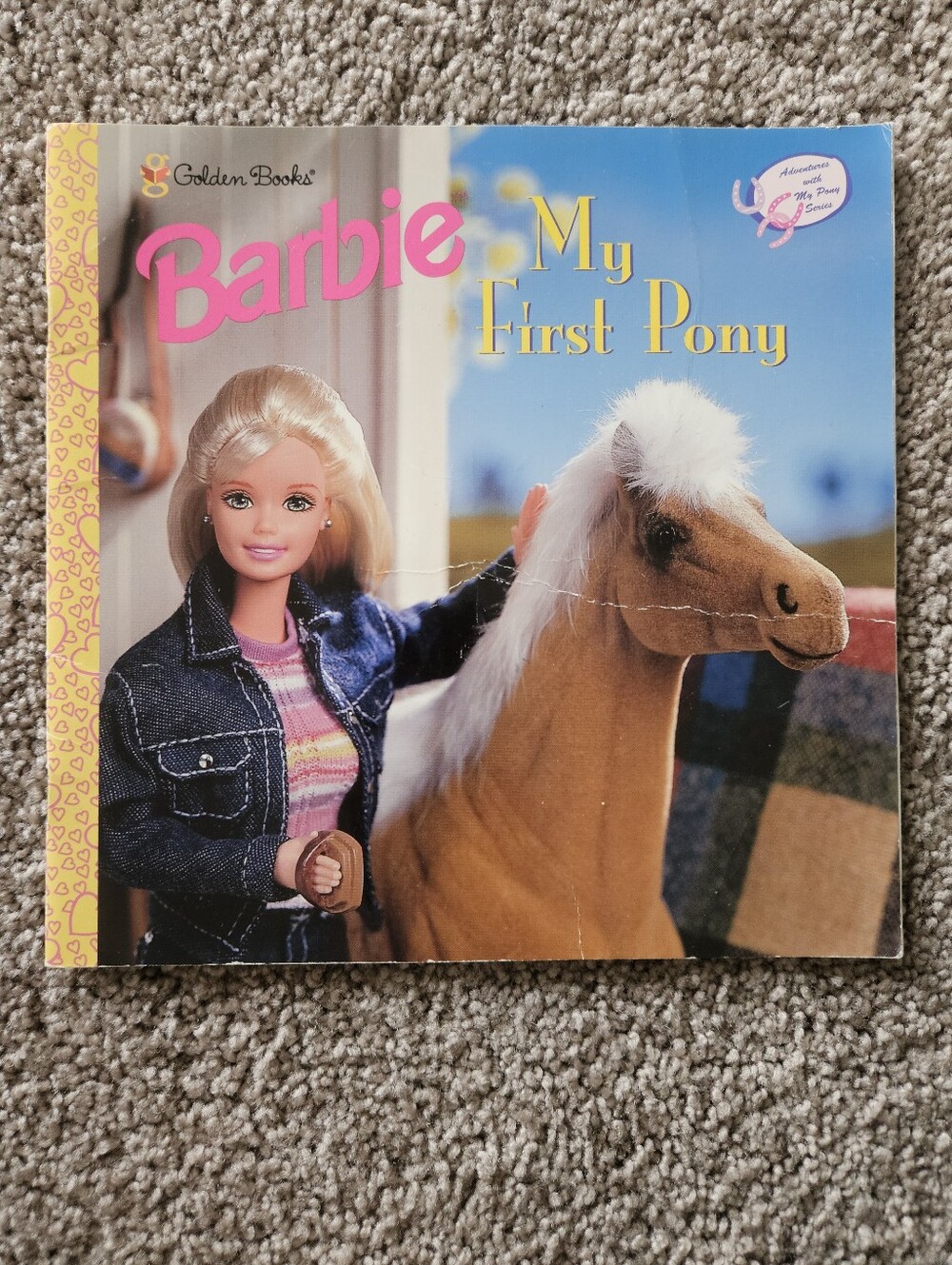 1999 Barbie "My First Pony" Book